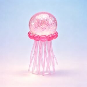 Drift Glitter‑Filled Jellyfish Squishy
