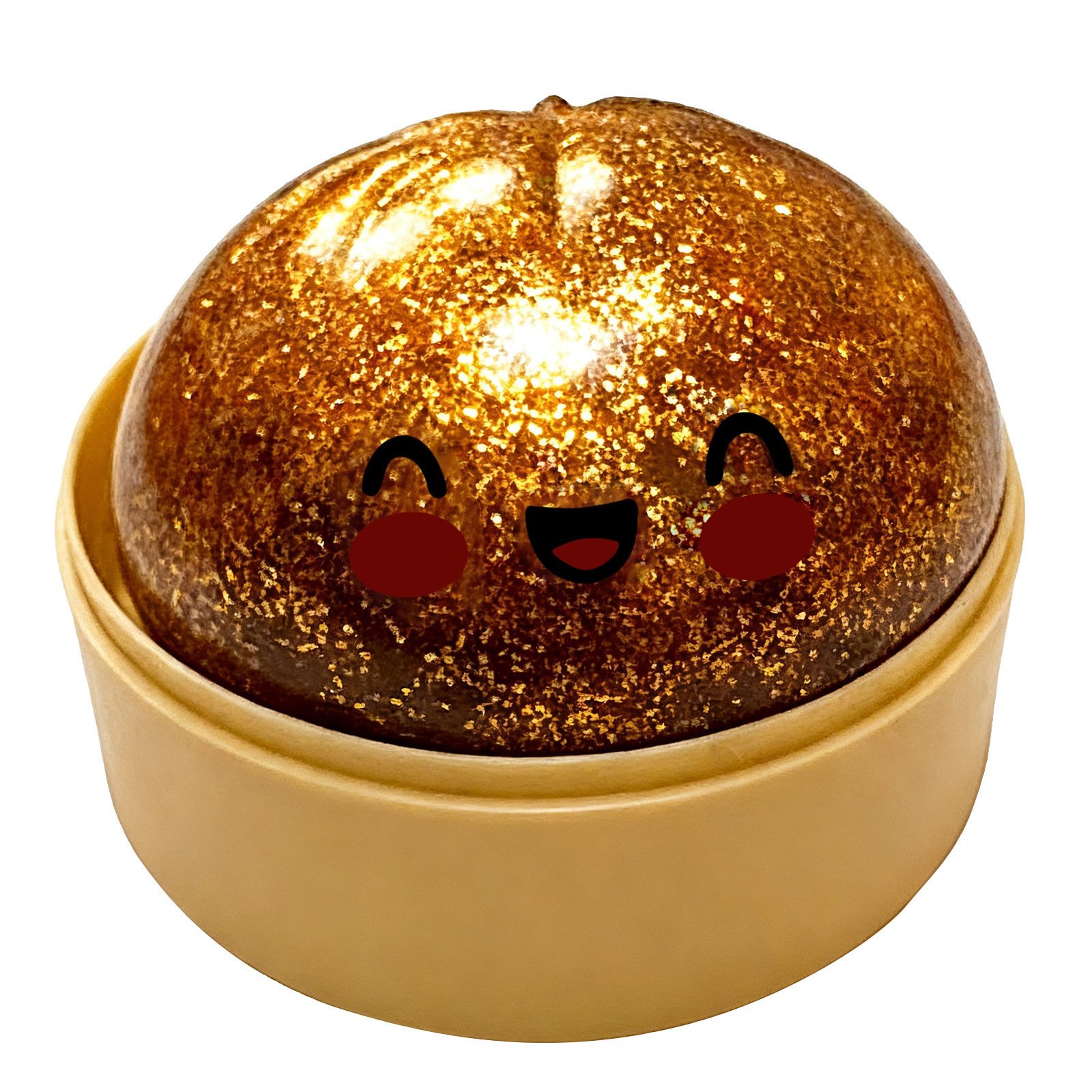 Smiley Bao Squishy – Slow-Rise Stress Reliever - Image 2