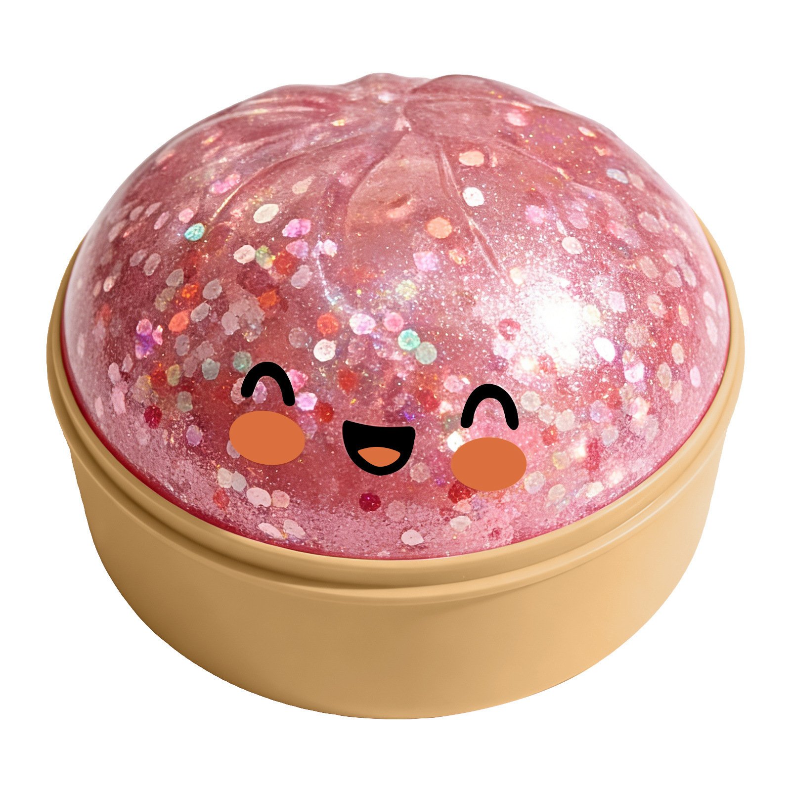 Smiley Bao Squishy – Slow-Rise Stress Reliever - Image 7