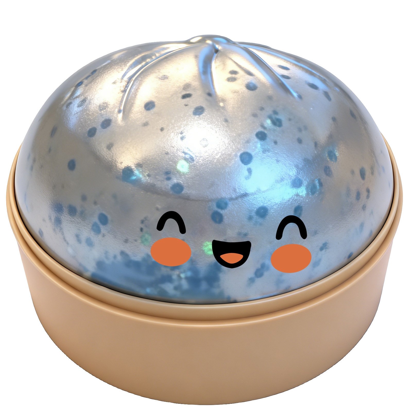Smiley Bao Squishy – Slow-Rise Stress Reliever - Image 6
