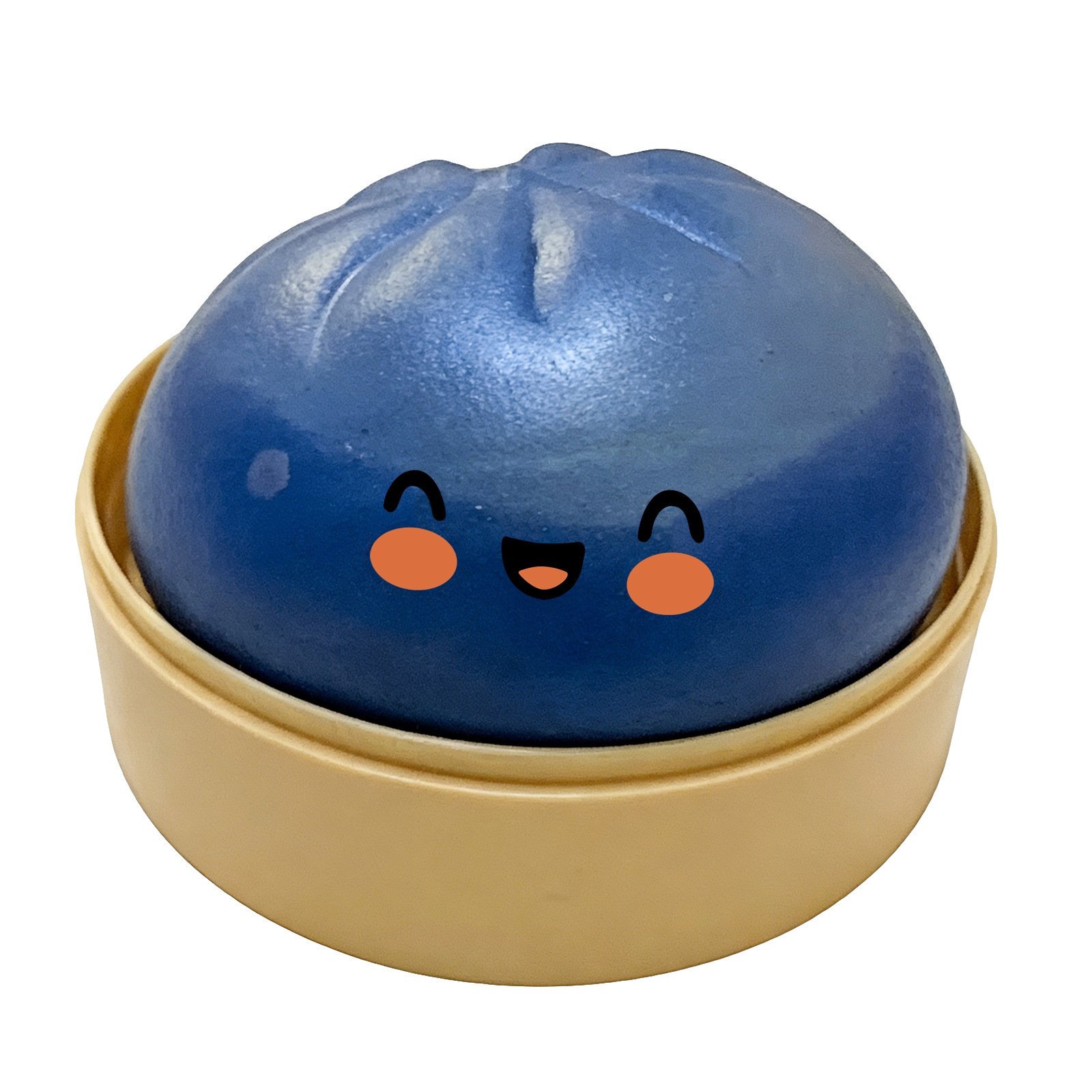 Smiley Bao Squishy – Slow-Rise Stress Reliever - Image 4