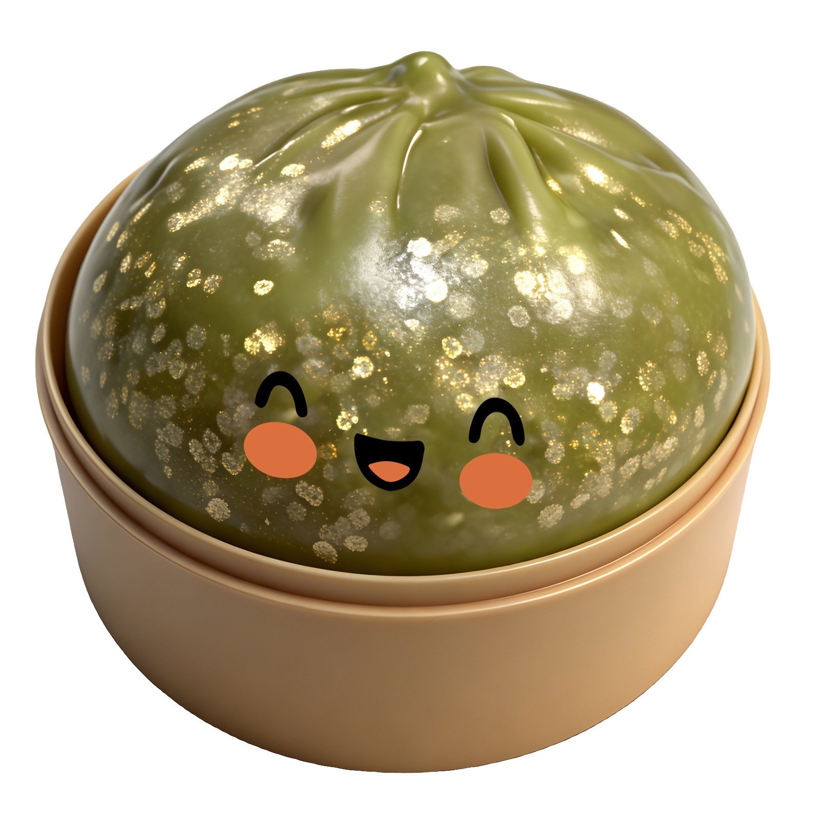 Smiley Bao Squishy – Slow-Rise Stress Reliever - Image 5